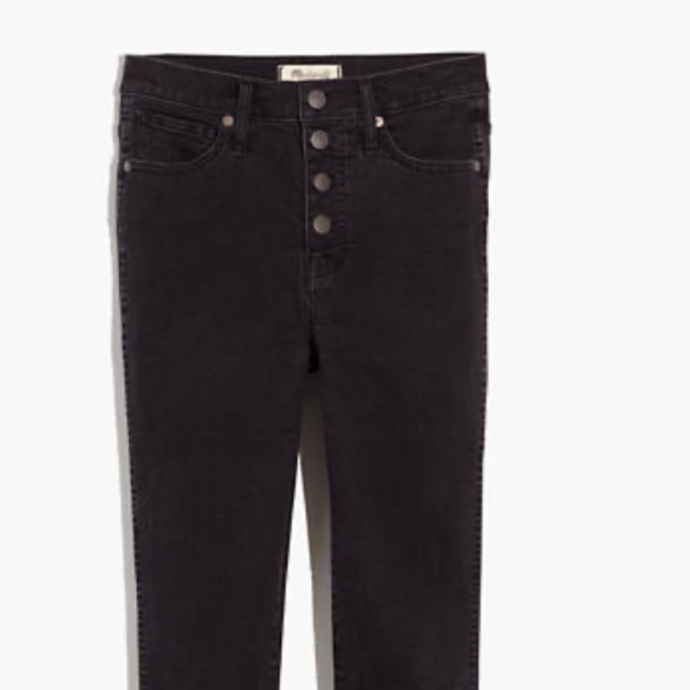 Madewell 9” high rise skinny jeans